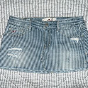 Hollister Jean mini skirt size 5